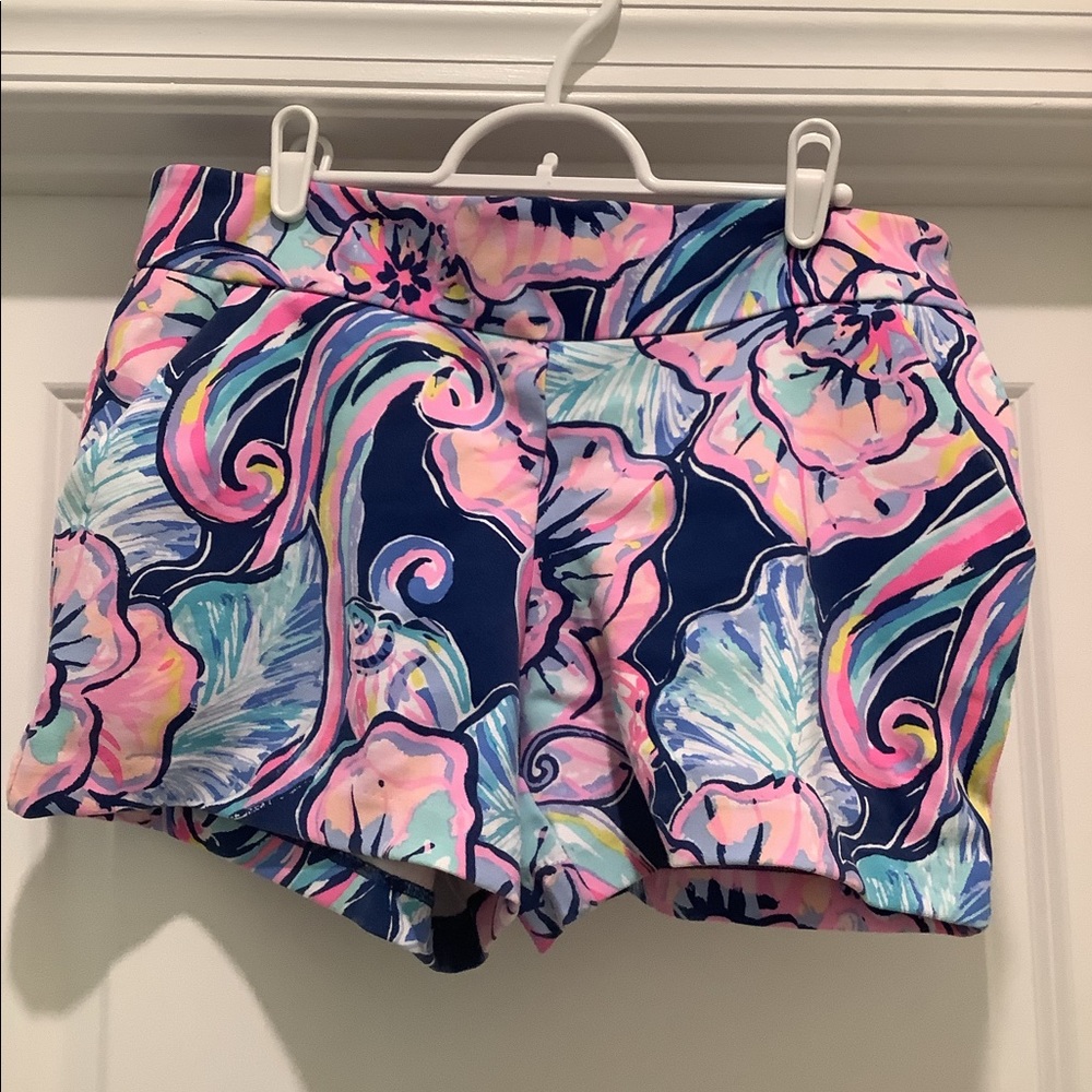 Lilly Pulitzer Boho Bateau Print Shorts Stretchy